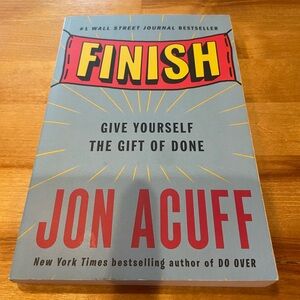 🔥BOGO🔥 Finish by Jon Acuff